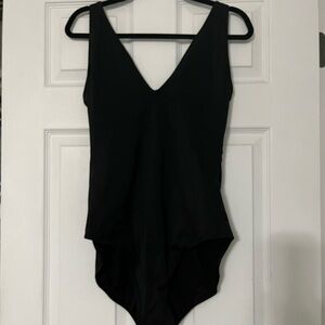 TA3 Black One Piece Swimsuit